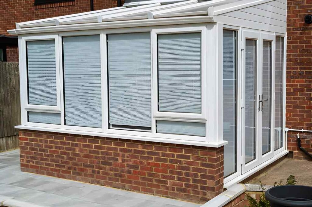 conservatory-with-blinds-on-all-windows-and-doors